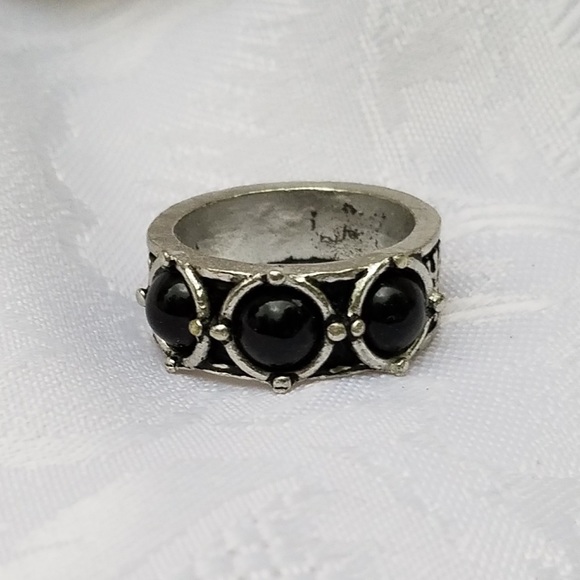 🖤🥀Vintage Alchemy Gothic Necromancer Ring - Picture 1 of 4